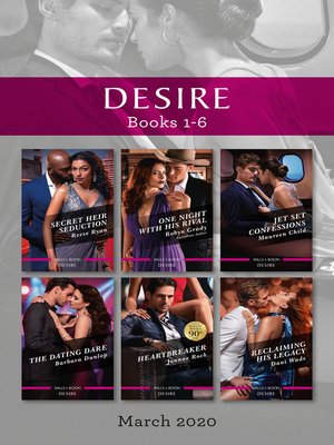 cover image of Secret Heir Seduction / One Night with His Rival / Jet Set Confessions / The Dating Dare / Heartbreaker / Reclaiming His Legacy